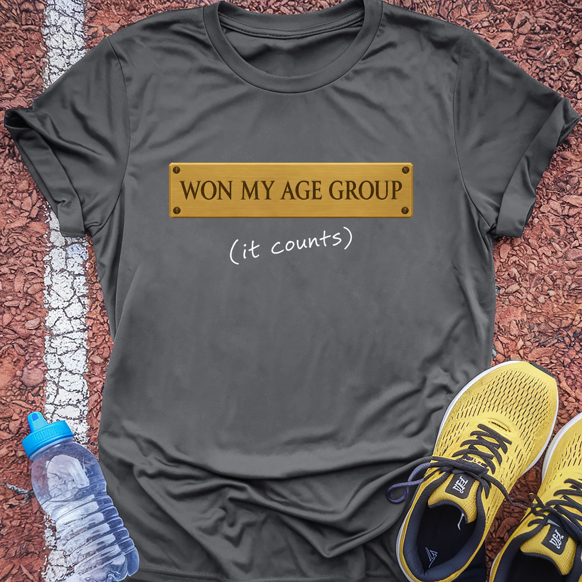 Age Group It Counts T-Shirt - Dark Heather