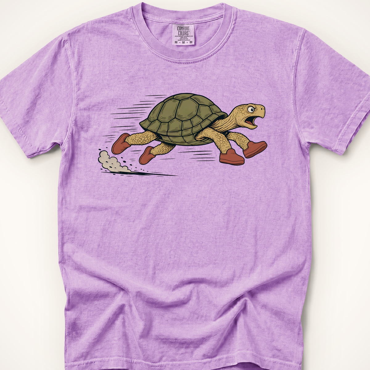 Running Tortoise T-Shirt - Orchid