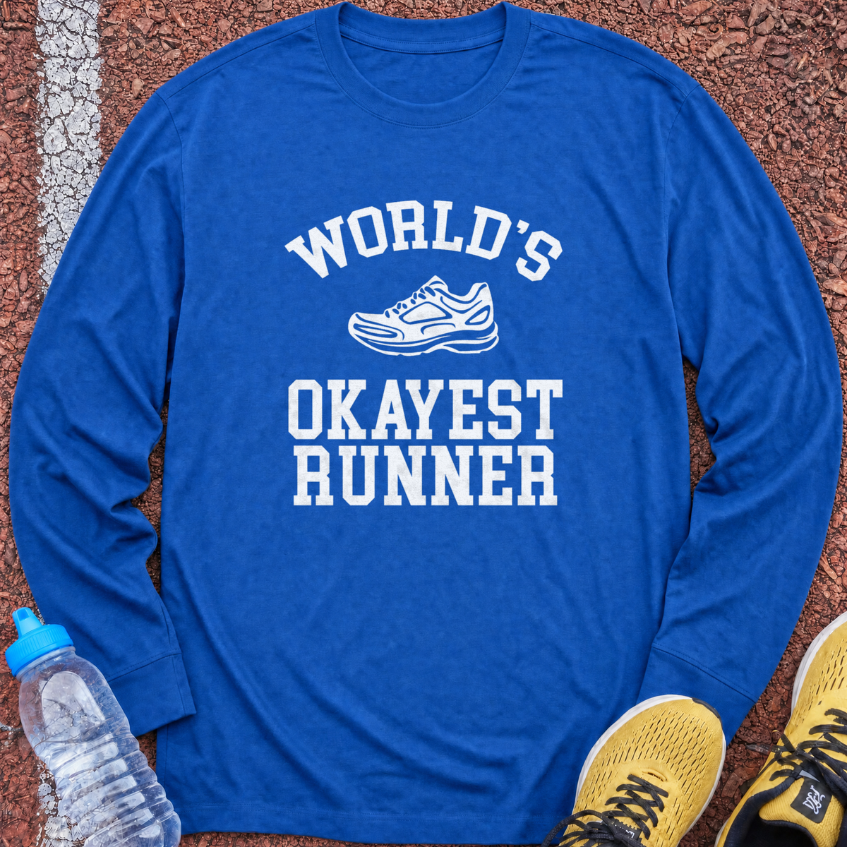 Okayest Runner Long Sleeve - Royal