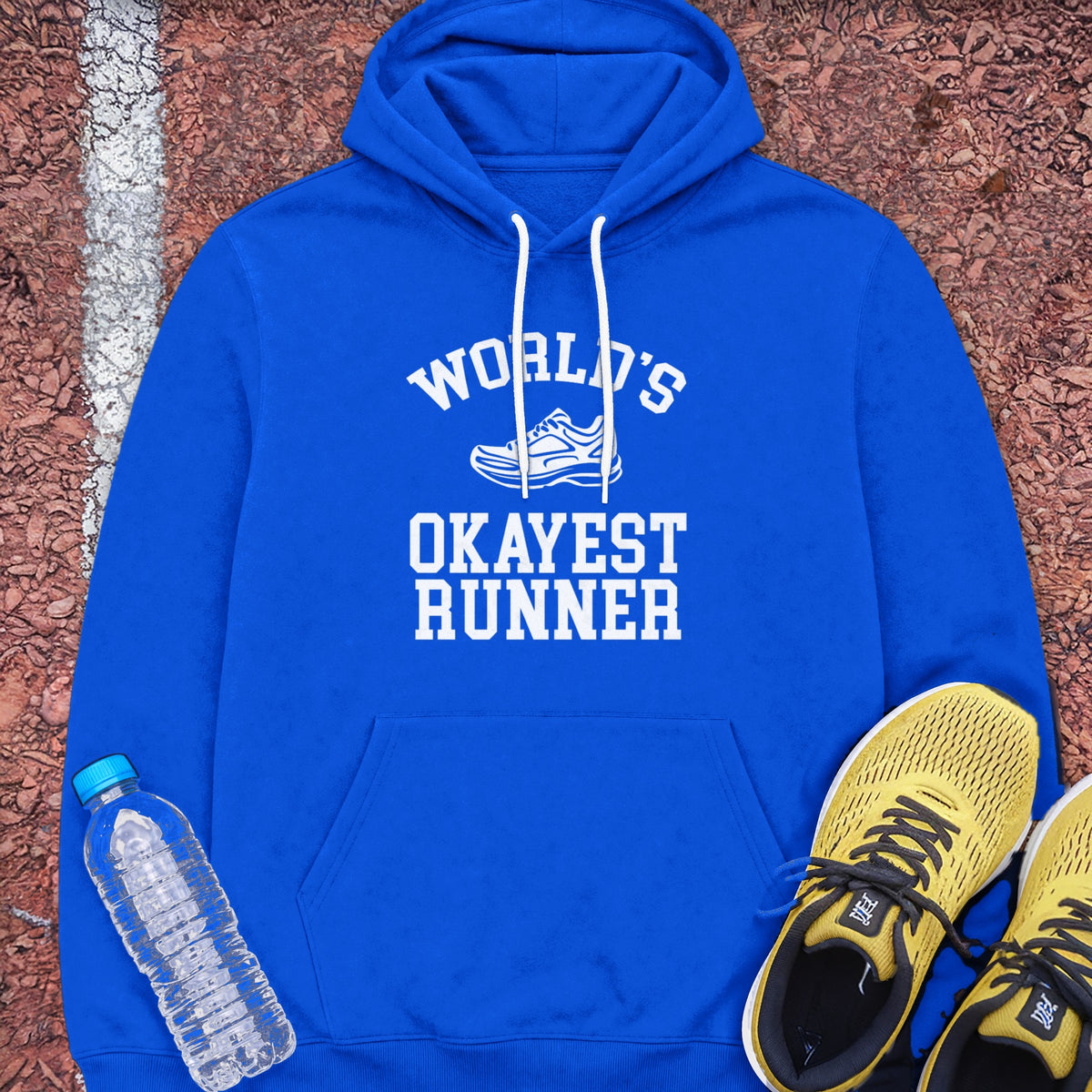 Okayest Runner Hoodie - Royal